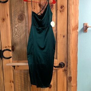 BNWT Windsor Dress | High-slit |  1 Shoulder